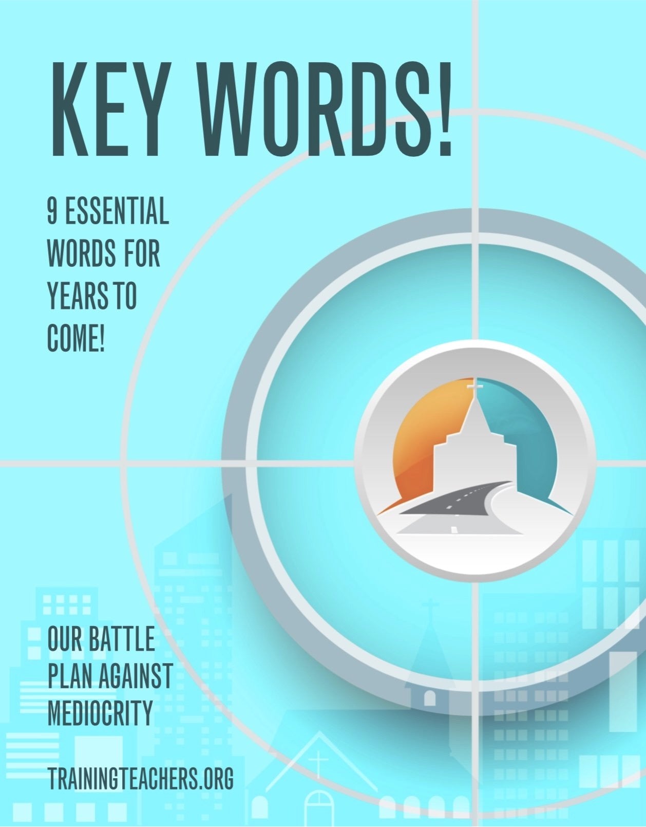 key words poster